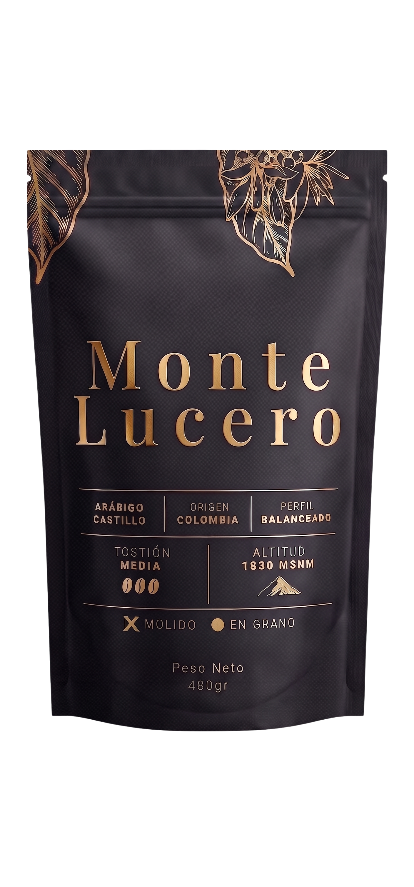 Monte Lucero 480g Molido
